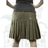 Women’s Olive Utility Skirt – Functional, Stylish & Modern